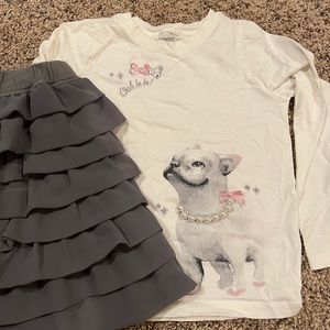 Girls Gymboree Size 6/7 Outfit